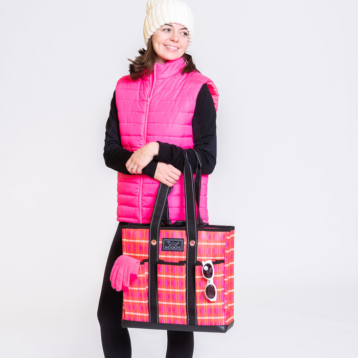 Scout Bags "Sweet Tartan" Pocket Rocket Tote Bag