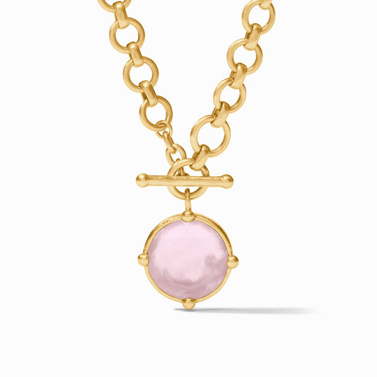 Julie Vos “Honeybee” Demi Necklace- Iridescent Rose