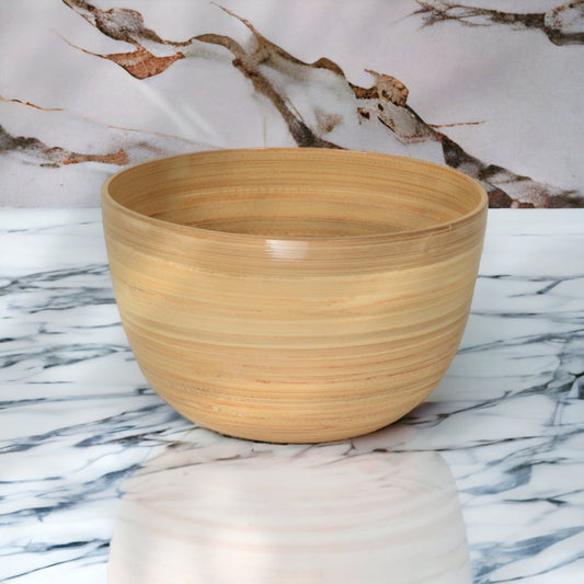 Albert L. Punkt Bamboo Rice Bowl-White