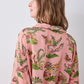 Printfresh Eco Satin Wildest Dreams Short Sleeve Set-Butterfly Forager