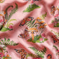 Printfresh Eco Satin Wildest Dreams Short Sleeve Set-Butterfly Forager