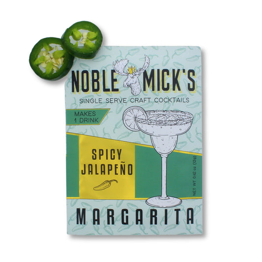 Noble Mick's "Spicy Jalapeno" Margarita Single Serve Cocktail Mix