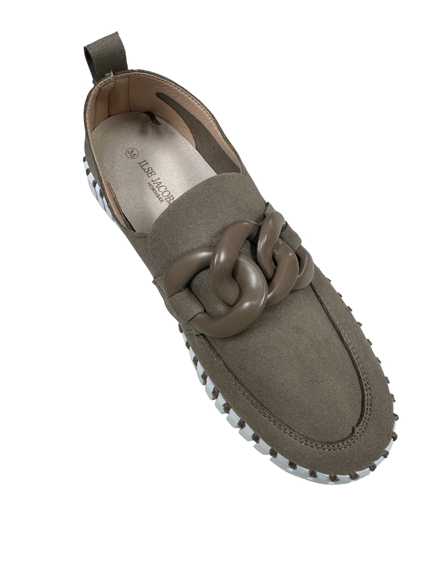 Ilse Jacobsen Tulip0024 Chunky Chain Loafer-Falcon