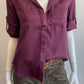 Velvet Heart "Riley" Rolled Tab Sleeve-Irish Plum