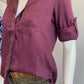 Velvet Heart "Riley" Rolled Tab Sleeve-Irish Plum