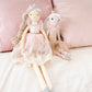 Mon Ami "Olivia" Large Pink Princess Heirloom Doll