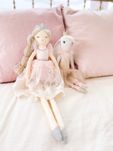 Mon Ami "Olivia" Large Pink Princess Heirloom Doll