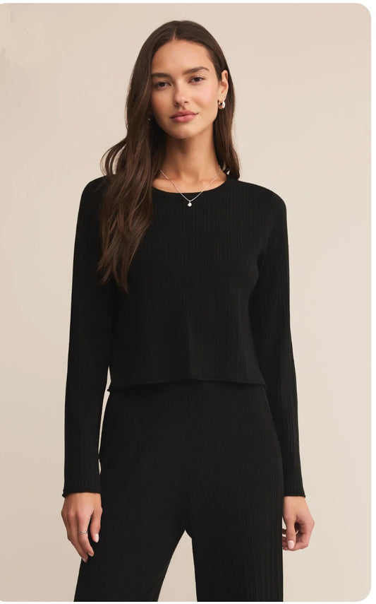 Z Supply Du Monde Sweater - Black