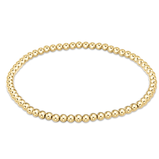 Enewton EGIRL “Classic” 3mm Gold Bead Bracelet. (EGBCLG3)