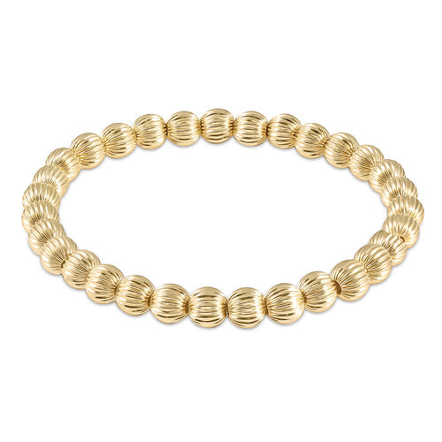 Enewton "Dignity" Gold 6mm Bead Bracelet