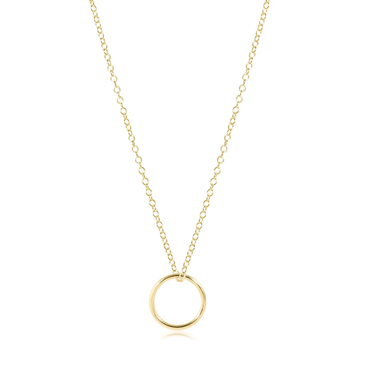 Enewton 16" Necklace- "Halo" Gold Charm