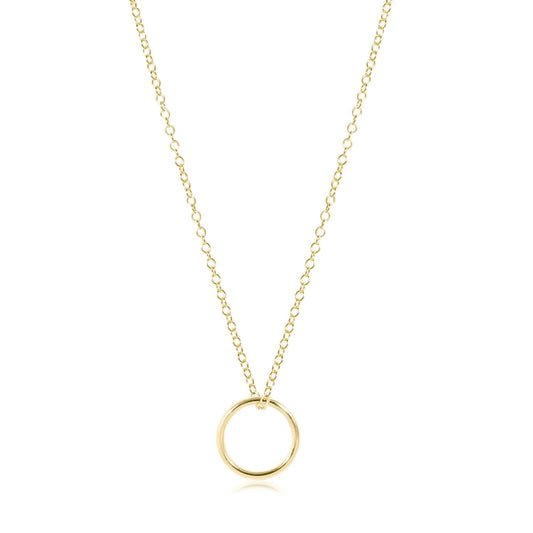 Enewton 16" Necklace- "Halo" Gold Charm