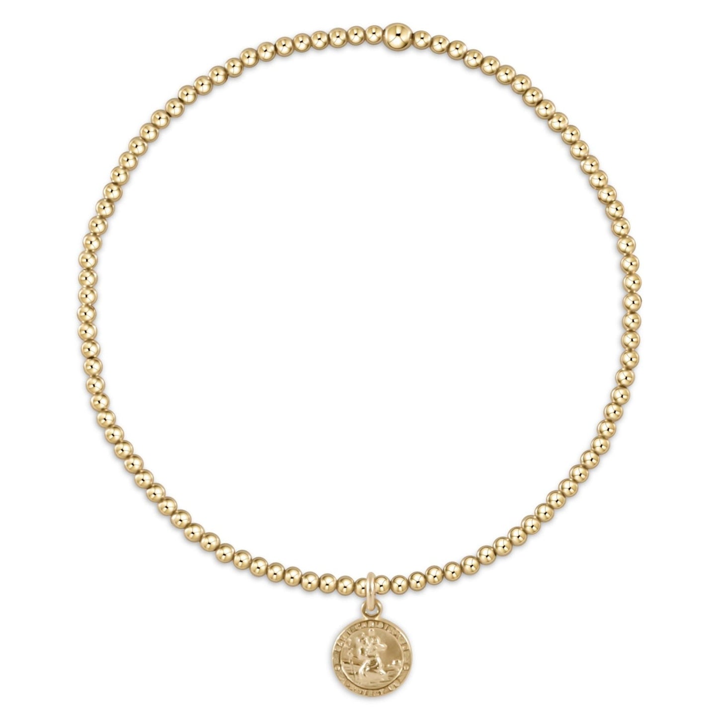 Enewton "Classic" Protection 2mm Bead Bracelet- Gold