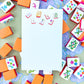 Taylor Paladino Mahjong Notepad-Sunset Tiles
