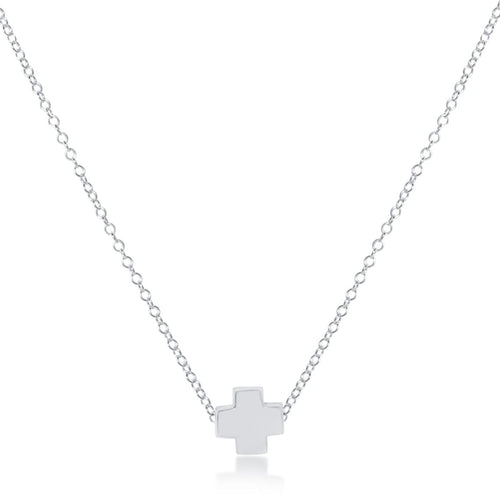 Enewton 16" Necklace Sterling-Signature Cross Sterling