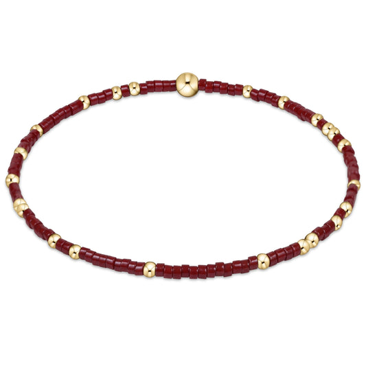 Enewton Design "Egirl" Gameday Hope Unwritten Bracelet - Wine