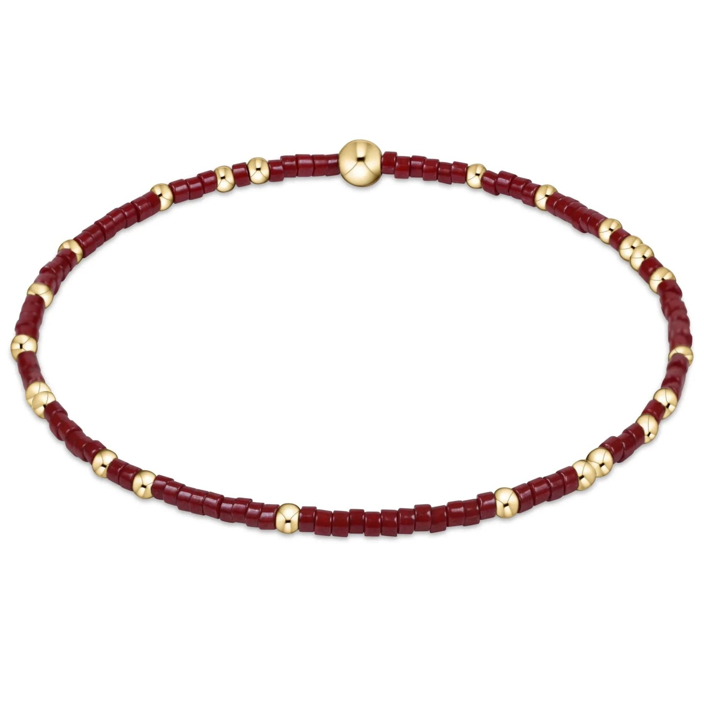 Enewton Gameday "Hope Unwritten" Bracelet-Wine