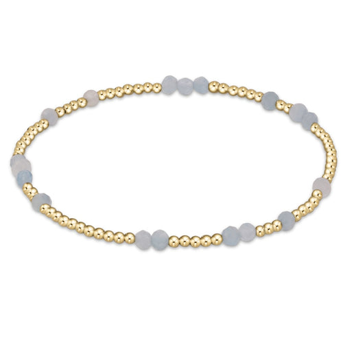 Enewton "Hope Unwritten" Gemstone Bracelet-Aquamarine