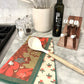Keva "Winter Star" Double-Sided Tea Towel