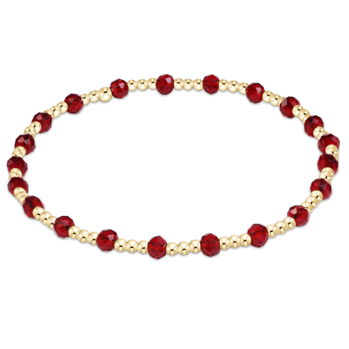 Enewton Gameday "Flirty Sincerity" Bracelet-Maroon
