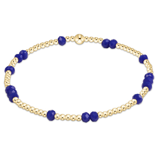 Enewton Gameday "Flirty Hope Unwritten" Bracelet-Blue