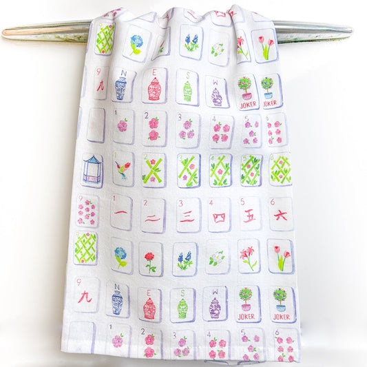 Taylor Paladino "Mahjong" Tea Towel