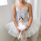 Mon Ami "Katrina" Small White Ballerina Heirloom Doll