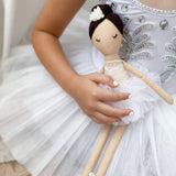 Mon Ami "Katrina" Small White Ballerina Heirloom Doll