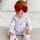 Caden Lane “Wren's Wildflower” Zipper Ruffle Footie