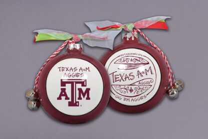 Magnolia Lane "Established" Ornament-Texas A&M