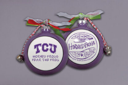 Magnolia Lane "Established" TCU Ornament