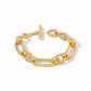 Julie Vos “Ivy” Link Bracelet-Gold One Size