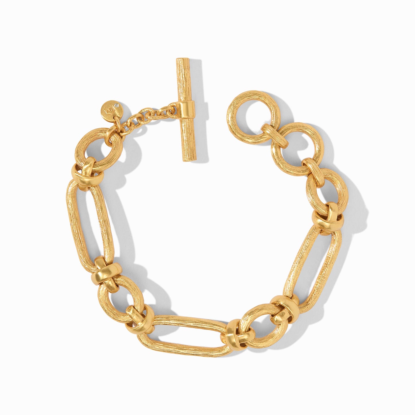 Julie Vos “Ivy” Link Bracelet-Gold One Size