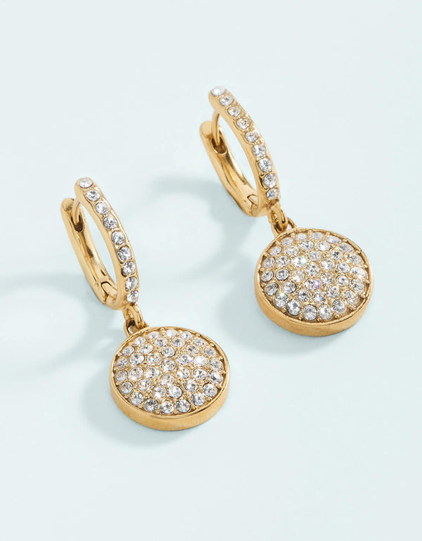 Spartina 449 SP Drayton Earrings-Gold/Crystal