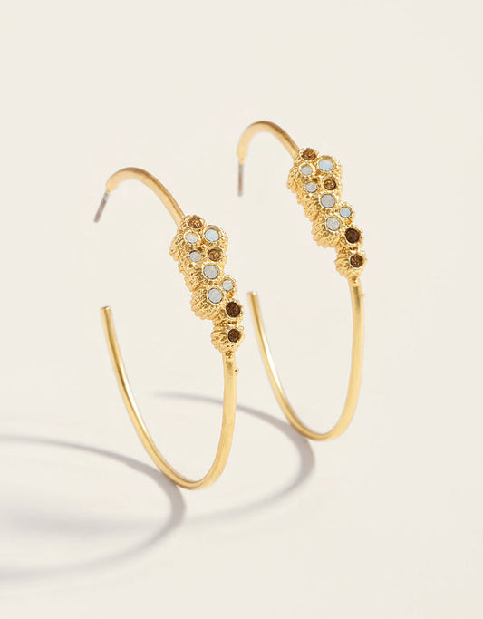 Spartina 449 Vesper Hoop-Gold