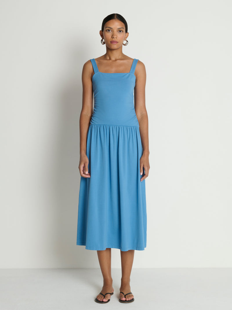 Nation LTD “Jennie” Midi Dress - Indigo