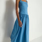 Nation LTD “Jennie” Midi Dress - Indigo