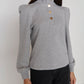 Nation LTD "Jessie" Sweatshirt-Heather Grey