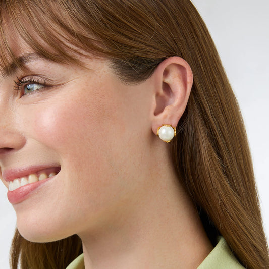 Julie Vos "Penelope Pearl Stud"- Large