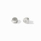 Julie Vos “Crescent” Silver Hoop Earrings -XLarge