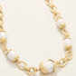 Spartina 449 Karina Pearl Chain Necklace 18"-Pearl
