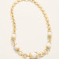 Spartina 449 Karina Pearl Chain Necklace 18"-Pearl