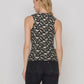 Nation LTD "Joan" Sleeveless Mock Neck-Layered Petals