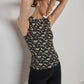 Nation LTD "Joan" Sleeveless Mock Neck-Layered Petals