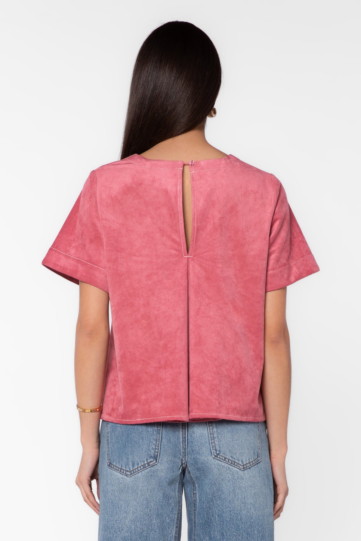 Velvet Heart “Juliette” S/S Blouse-Berry Sorbet