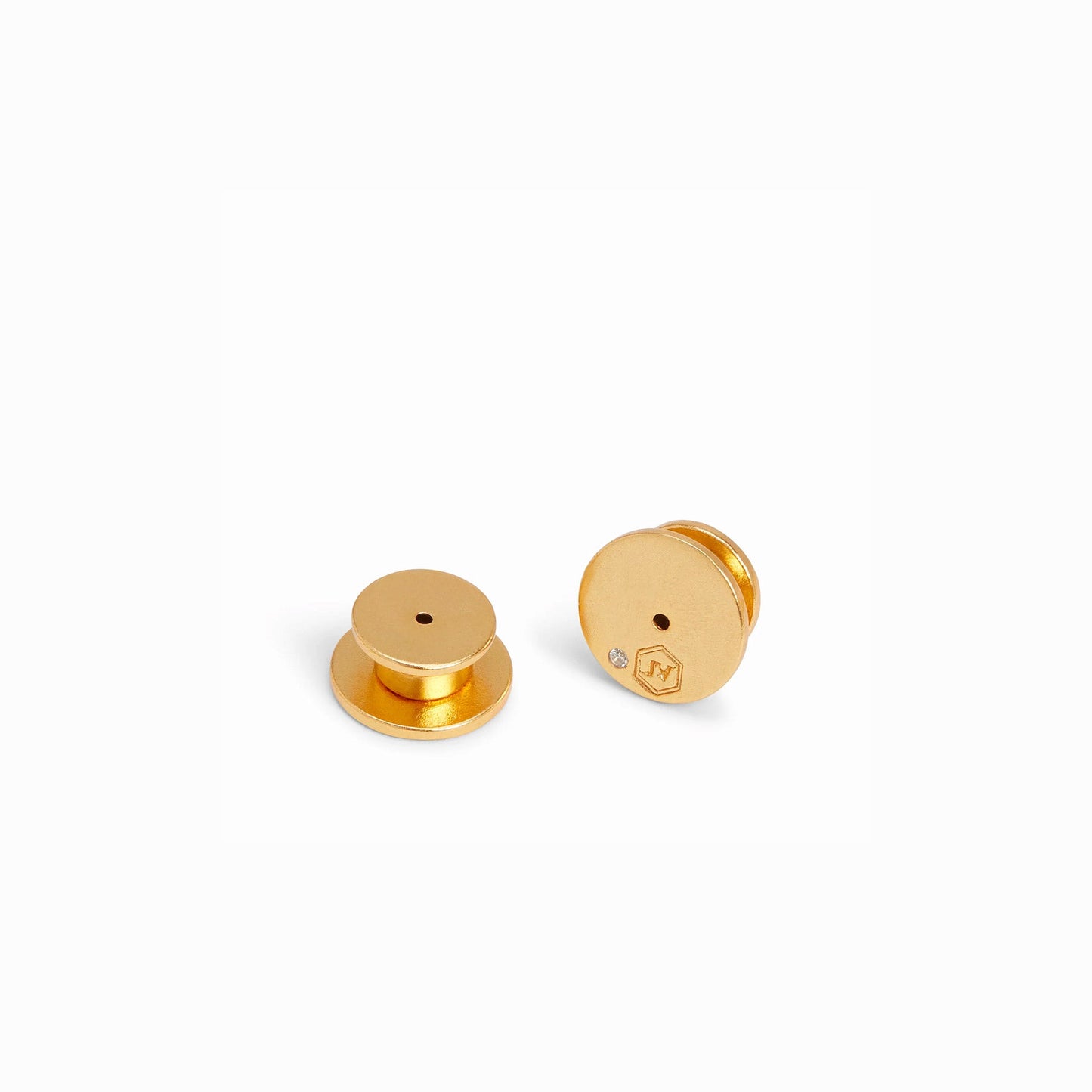Julie Vos Catalina Earring - Cubic Zirconia Gold