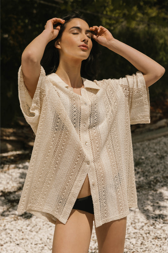 Koy Resort “Amalfi” Big Shirt-Sand