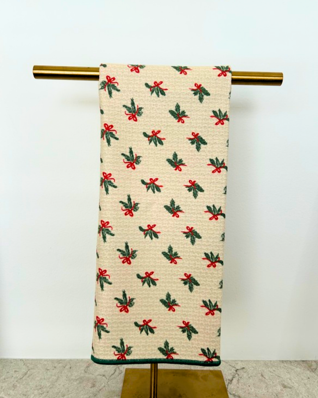 Keva "Winter Star" Double-Sided Tea Towel
