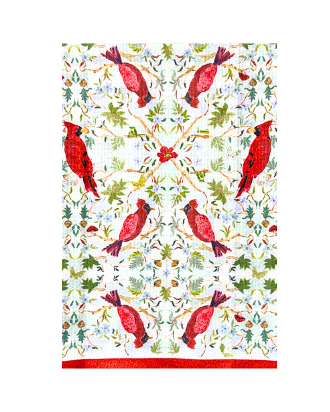 Keva "Songbird" Double-Sided Tea Towel