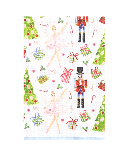Keva "Nutcracker Ballet" Double-Sided Tea Towel